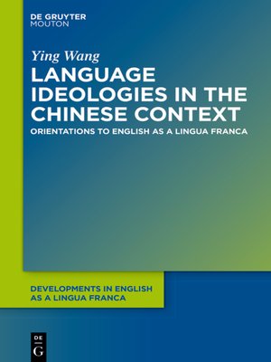 cover image of Language Ideologies in the Chinese Context